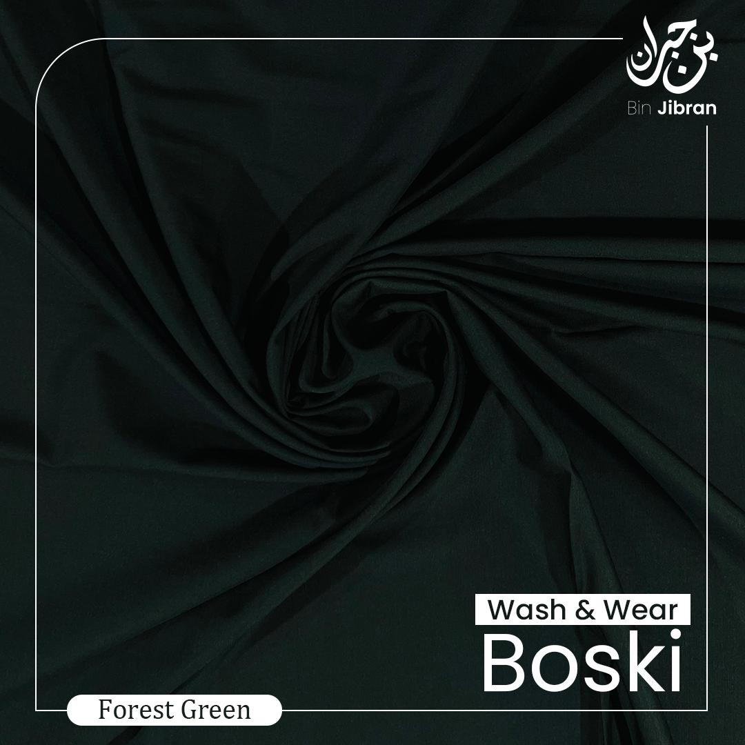 Wash & Wear Boski - Forest Green