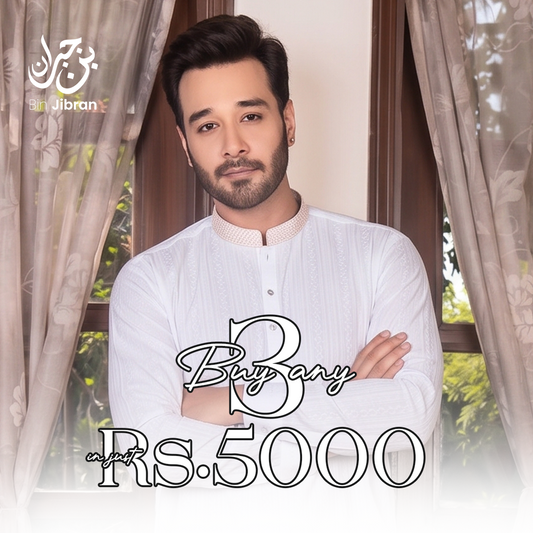 Buy Any 3 in just 5000