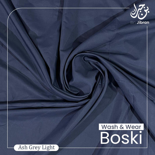 Wash & Wear Boski - Ash Grey Light