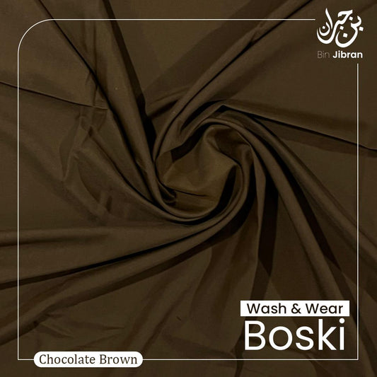 Wash & Wear Boski - Chocolate Brown