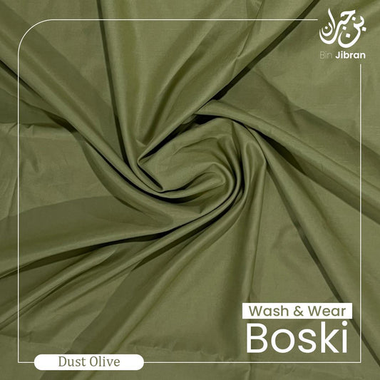 Wash & Wear Boski - Dust Olive