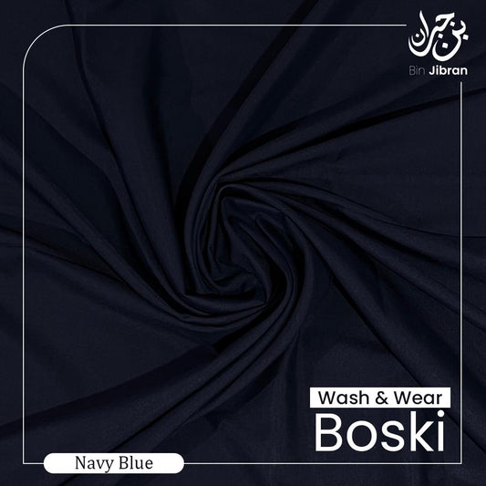 Wash & Wear Boski - Navy Blue