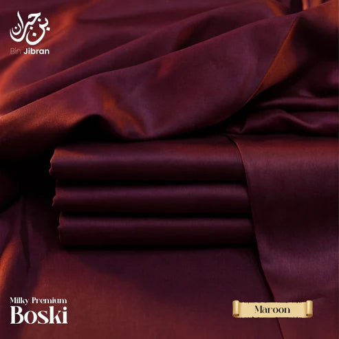 Wash & Wear Boski- Maroon